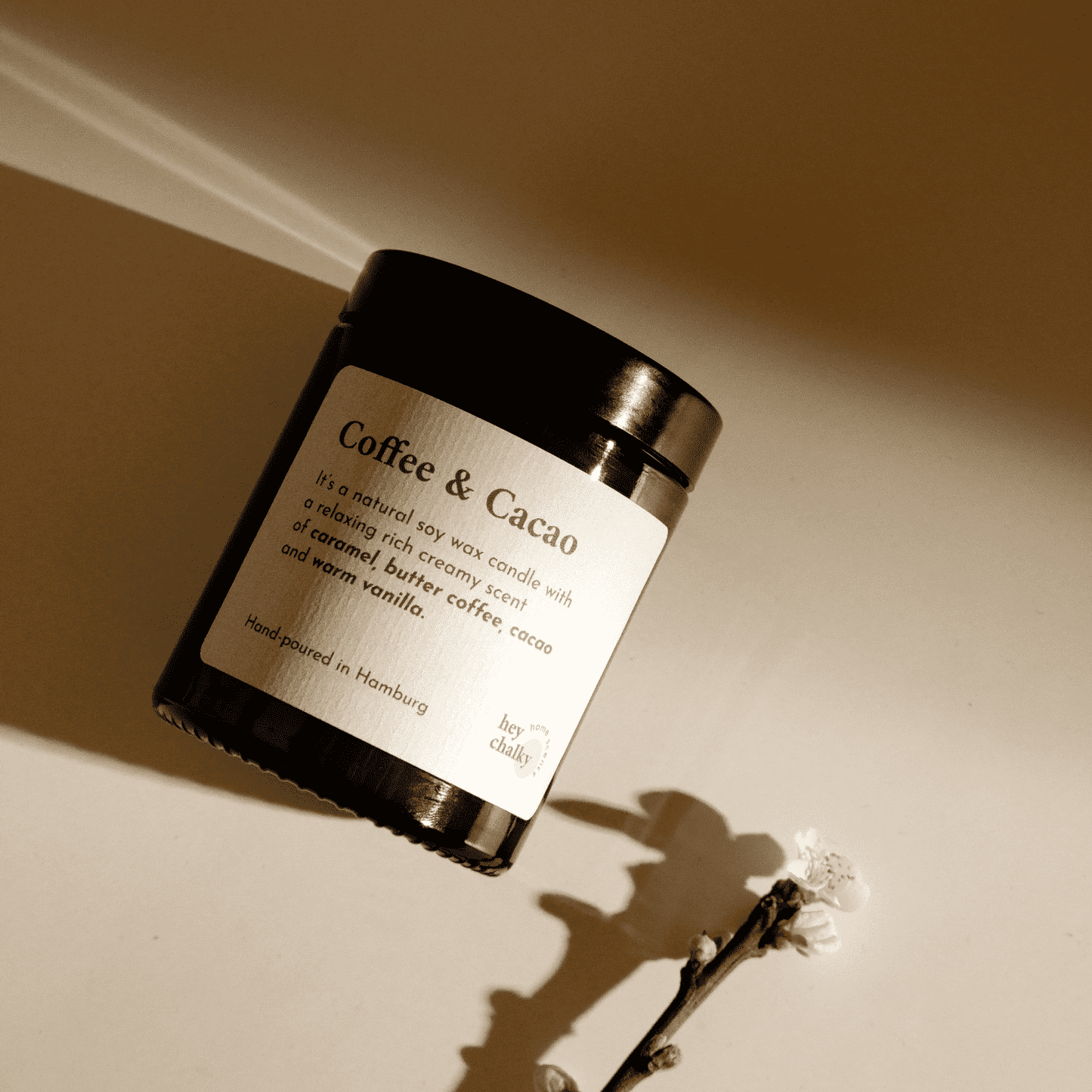 Coffee & Cacao 155 g. Kerze
